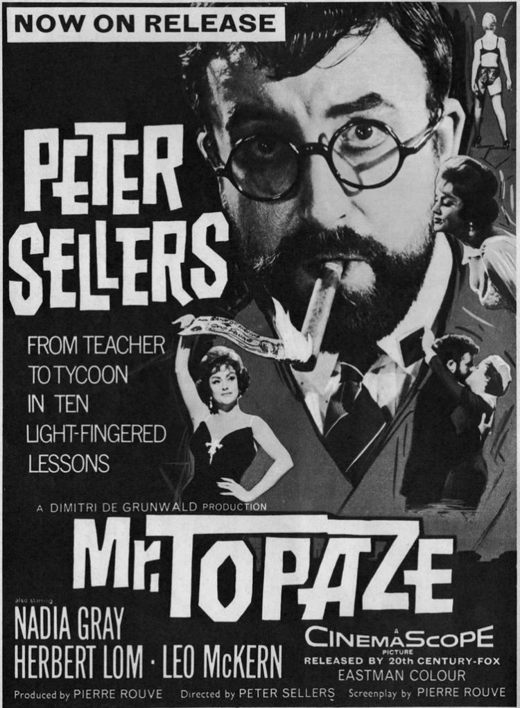 PETER SELLERS BOX OFFICE USA 1962