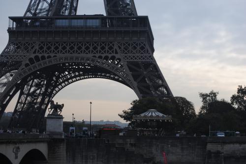 Paris (28/11) : Du Trocadero à la Tour Eiffel.