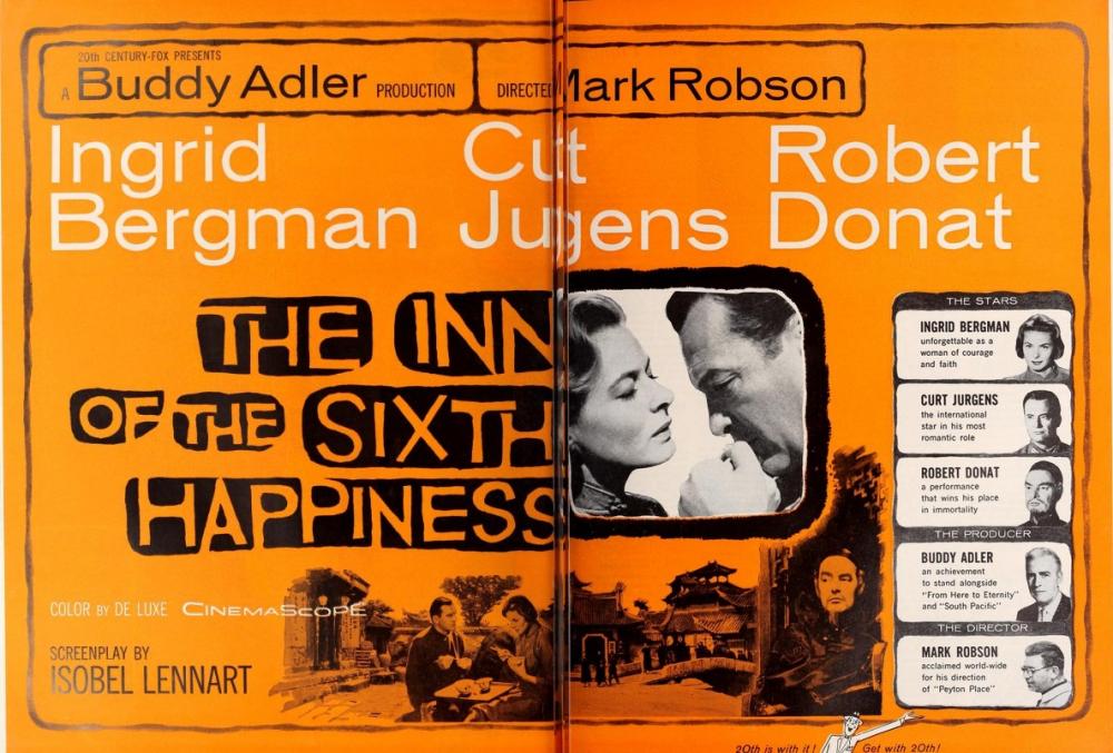 THE INN OF THE SIXTH HAPPINESS BOX OFFICE USA 1958