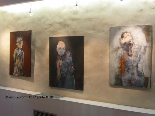 Pascal Girard à la Galerie del Gall à Palau del Vidre.