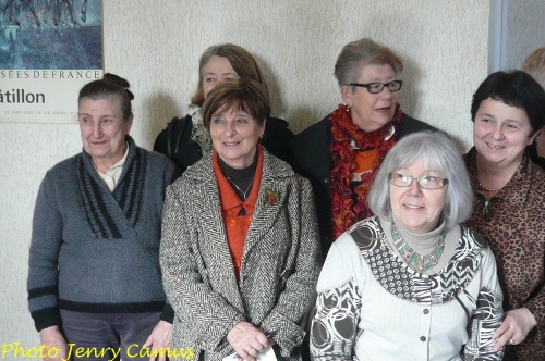 Première réunion des peintres de la Section-Peinture des Amis du Châtillonnais en 2012