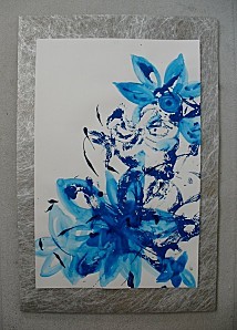 Tableaux - Gouache encadrée - 