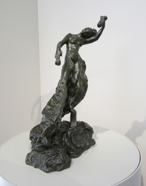 Visite du Musée de Nogent sur Seine avec l'ACC : la partie consacrée à la sculptrice Camille Claudel...
