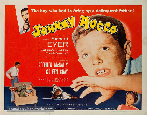 JOHNNY ROCCO BOX OFFICE USA 1958