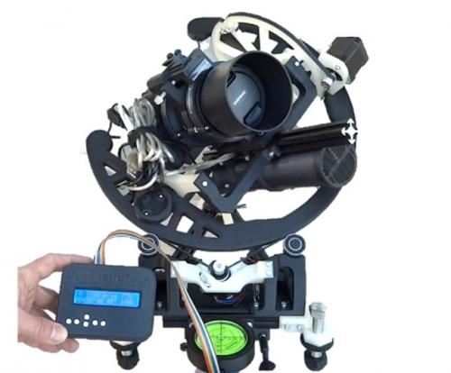 OpenAstro Tracker-Manuel d'utilisation de la raquette LCD - version française