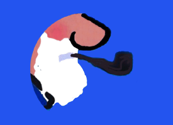 This is not the rule your pipe Baldessari Point to Point Studio