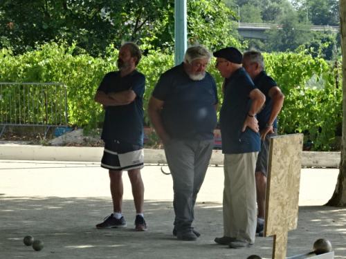 Belle journée aux vétérans de Bourg st Andeol du 18 juillet 2019