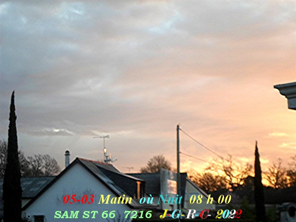 CIEL matin ou soir:  semaine 09  D  06-03-2022