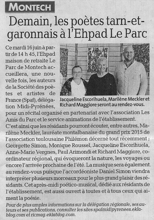 MOISSON D'ARTICLES