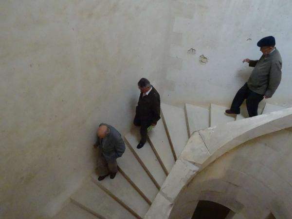 Visite du château de Maulnes, avec la Société Archéologique et Historique du Châtillonnais...