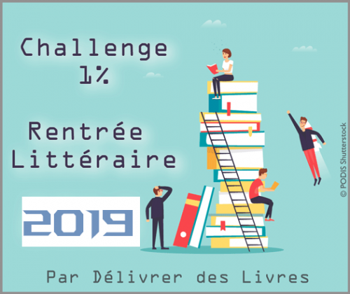 Challenge 1% de la rentrée littéraire 2019