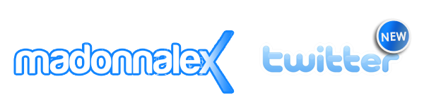 Nouveauté : Suivez maintenant Madonnalex sur Twitter
