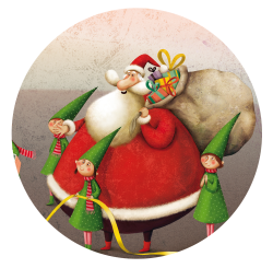 CP - DEFENSE DE MANGER LE PERE NOEL