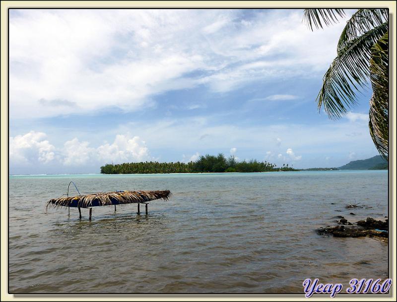 Trilogie polynésienne : lagon, pirogue et motu - Huahine - Polynésie française