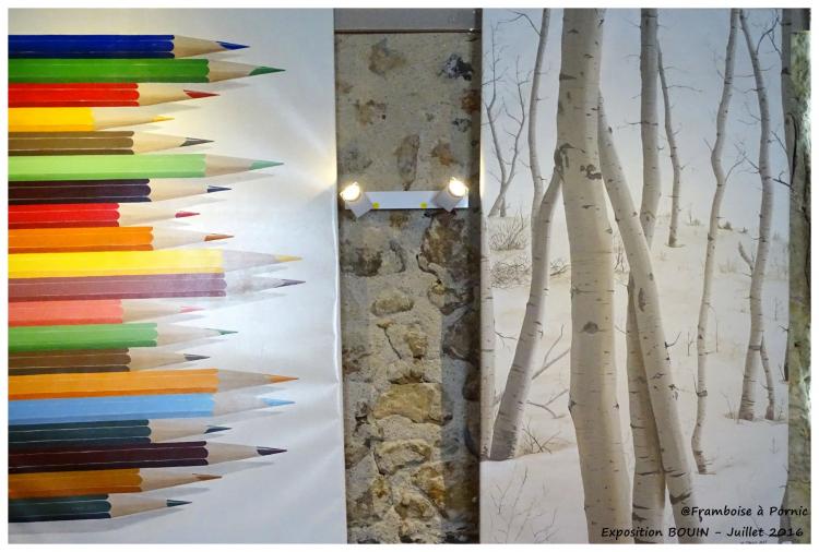 Expo Sculptures, photos et peintures - Bouin 2016