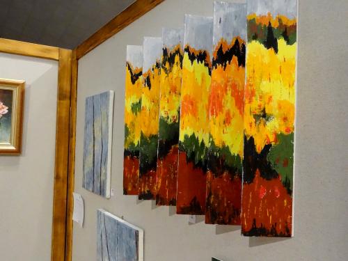 Le salon d'automne 2013 des  Amis des Arts de  Montbard