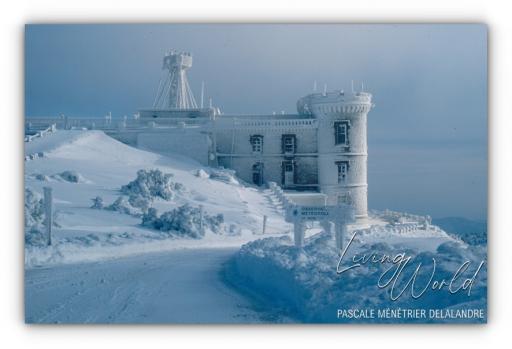 Le Mont-Aigoual en hiver
