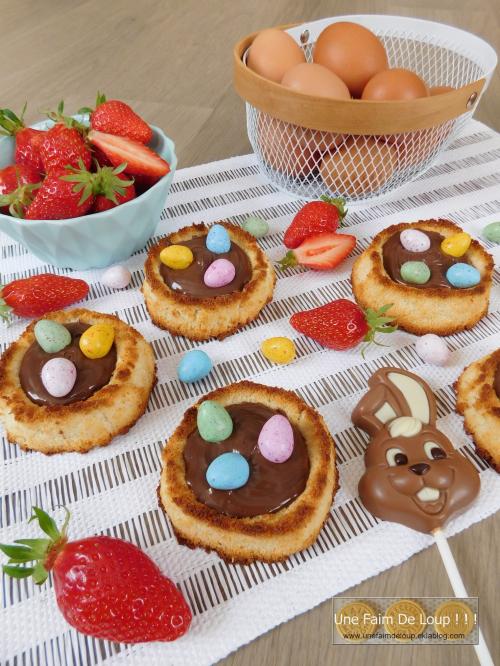 Nids de Pâques choco’ noisette
