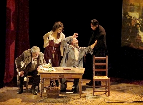 "Proudhon modèle Courbet" une pièce de théâtre extraordinaire qui a ébloui les Châtillonnais !