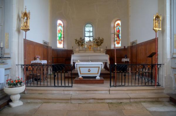 Visite guidée de l'église d'Obtrée