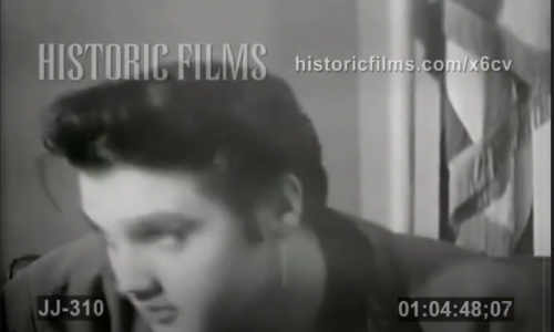 RARE Elvis Presley - January 4, 1957 - Kennedy Veterans Hospital