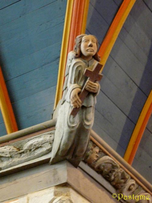 SIZUN - Intérieur de l'église