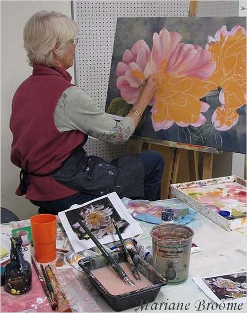 Peinture de : Mariane Broome