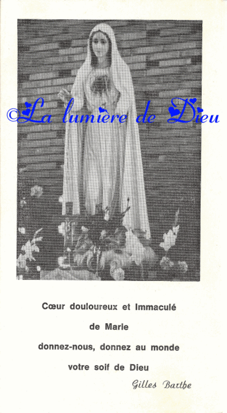 Consécration du diocèse de Toulon au Cœur douloureux et Immaculé de Marie