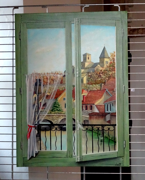 Les peintres des Amis du Châtillonnais ont exposé à l'Office du Tourisme de Châtillon sur Seine