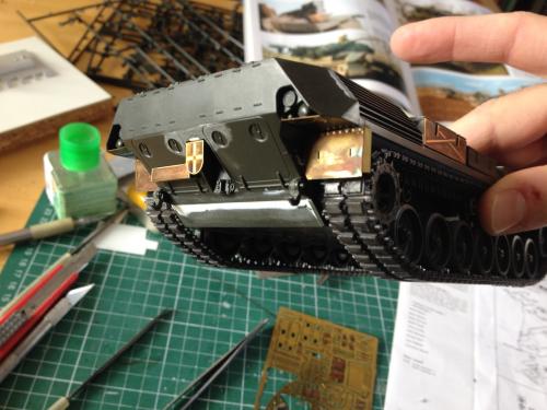 Le Gepard avance