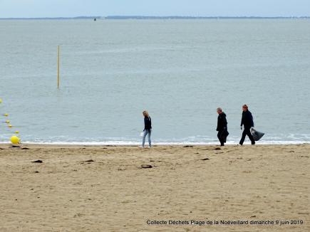 Nettoyage Plage de la Noéveillard Pornic juin 2019