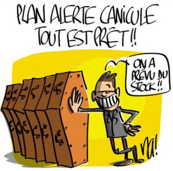 Vendredi senryû, haïku, la canicule...