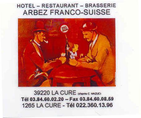 Dans les pas de moines défricheurs - Etape 3 - Lajoux - La Cure 