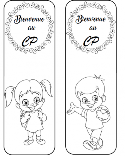 Des marque-pages pour souhaiter la bienvenue 