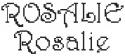Dictons de la Ste Rosalie + grille prénom !