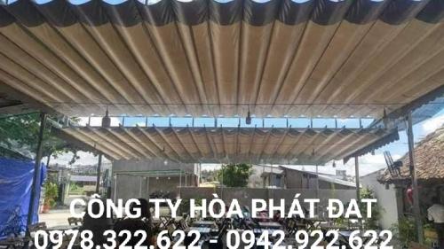 báo giá mái xếp lượn sóng mái xếp bạt kéo ngoài trời giá rẻ tại tphcm