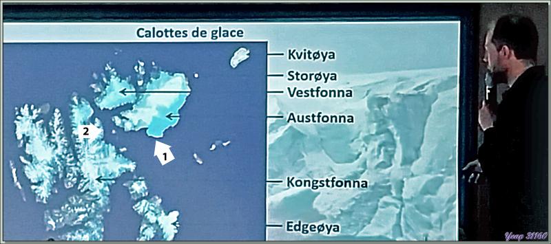 Le reste de la matinée va se poursuivre en navigation depuis l'île Noraustlandet vers le nord-est de l'île Spitzberg - Svalbard - Norvège
