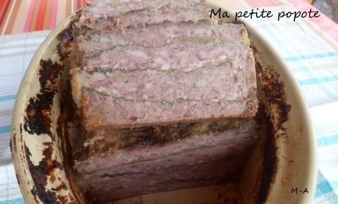 Terinne de canard au chou