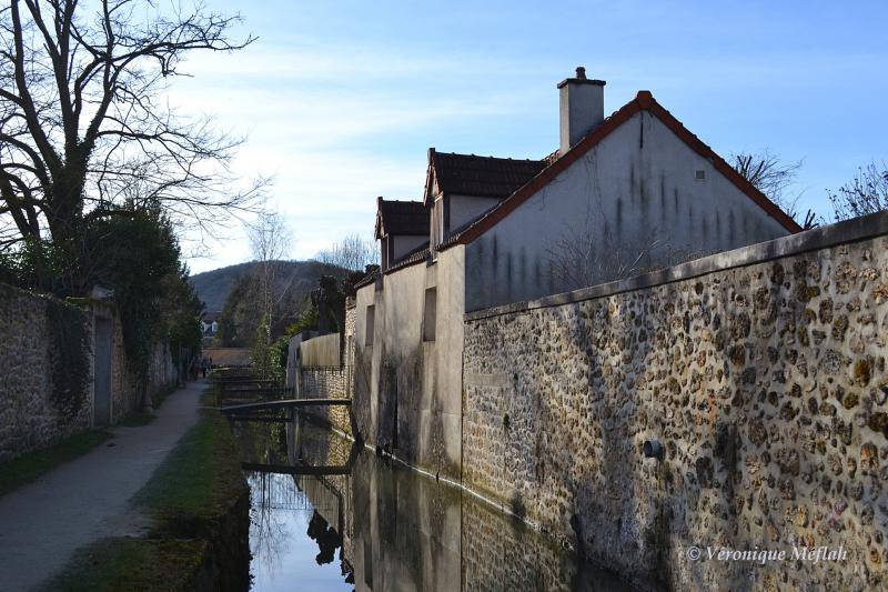 Ville de Chevreuse : La promenade des Petits Ponts ou "La rivière aux tanneurs"