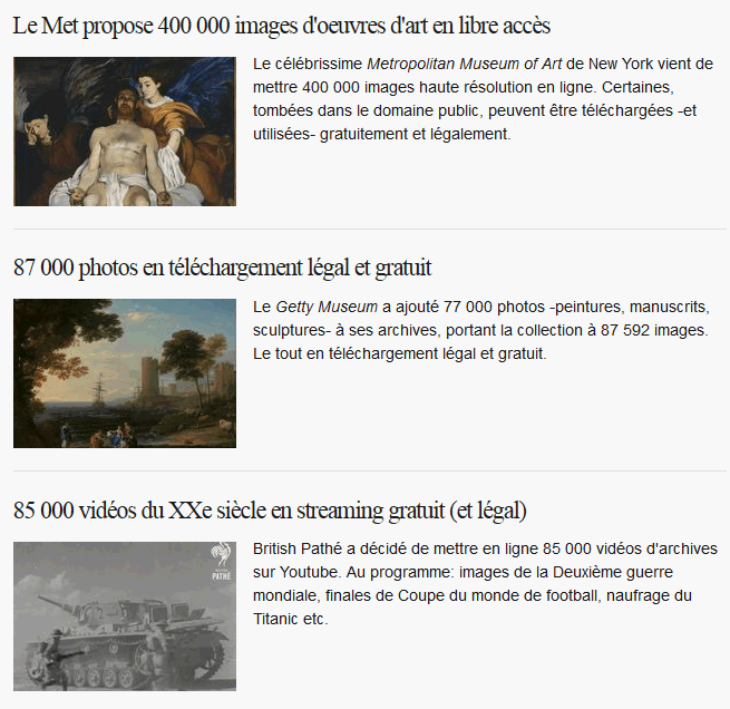 C'est gratuit et c'est légal