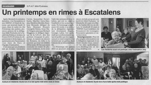 FEUILLES PRINTANIÈRES