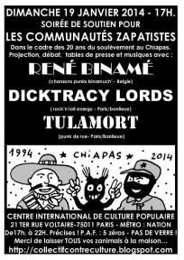 CICP - Soirée de soutien aux communautés zapatistes