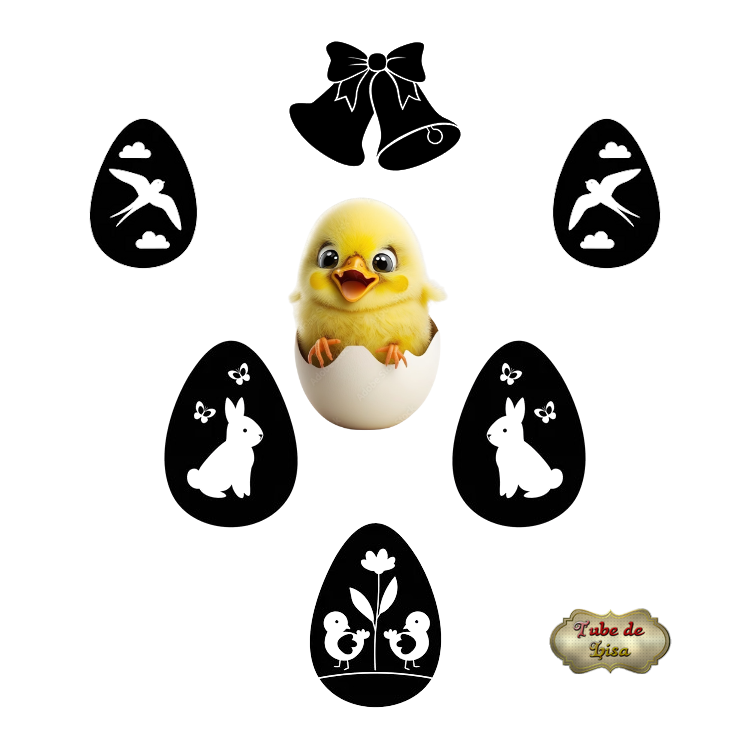 Fonds avec WA Joyeuses Pâques