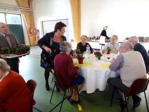 Le repas des aînés 2013, salle Luc Schréder...