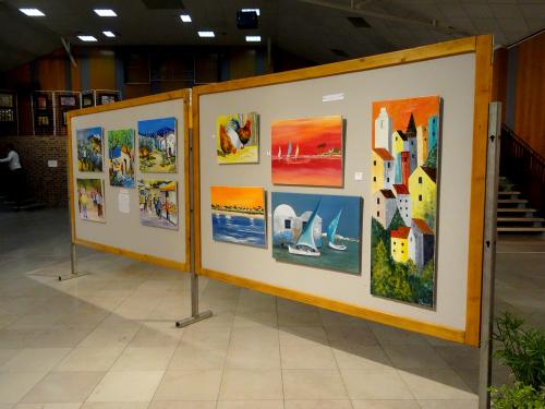 Le salon d'automne 2013 des  Amis des Arts de  Montbard