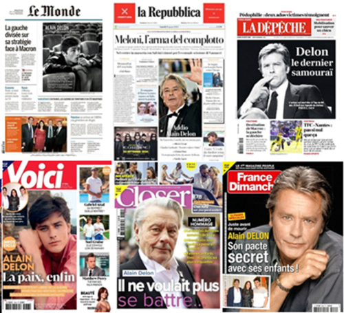 Alain Delon et le commerce des images