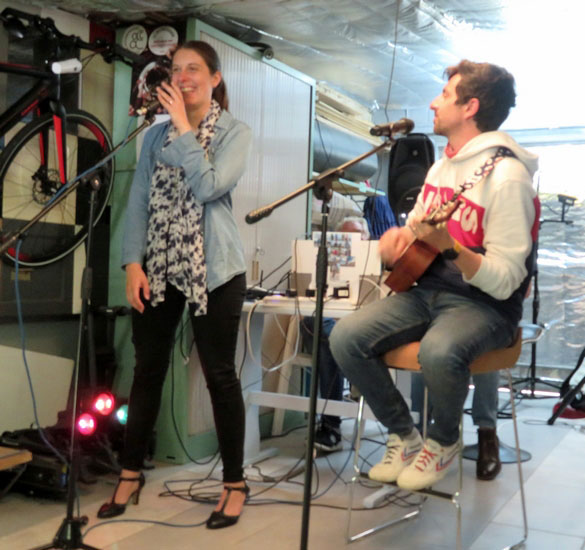 Une bien agréable Fête de la Musique a eu lieu dans le quartier de Château-Gaillard de Châtillon-sur-Seine, chez Denis Bourtequoy