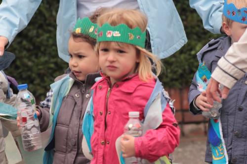 Zoé à la fête de l'eau