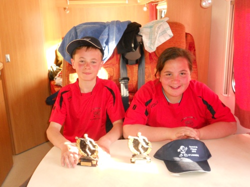 MAXIME ROCHE AU TOURNOI JEUNE A LAMASTRE LE LUNDI 9 AVRIL 2012