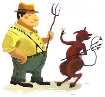 Le Paysan et le Diable (Grimm)
